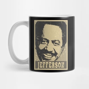 retro art (exlusive) smile//jefferson smile Mug